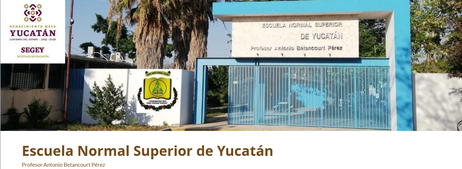 Escuela Normal Superior de Yucatán